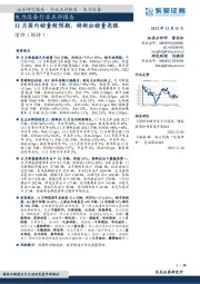 电力设备行业点评报告：11月国内销量超预期，特斯拉销量亮眼