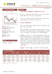 饰品行业点评报告：中游库存去化，培育钻毛坯进口环比+41%