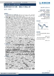 电力设备行业跟踪周报:鼓励新能源汽车消费,储能公司普遍上修