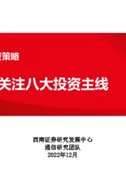 通信行业2023年投资策略：关注八大投资主线