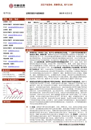 电子行业2023年度策略：周期将见底，国产正当时