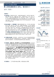 汽车行业跟踪周报:第三周交强险环比+30%,坚定信心!