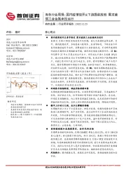 有色行业周报：国内疫情放开&下游提前放假 需求疲弱工业金属承压运行