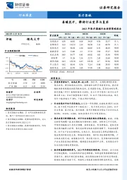 2023年医疗器械行业投资策略报告：春暖花开，静待行业变革与复苏