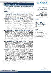 电力设备行业点评报告：12月国内销量符合预期，插混份额持续提升