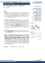 汽车行业跟踪周报:第一周交强险环比-56%,坚定信心!