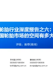 轮胎行业深度报告之六:美国轮胎市场的空间有多大?