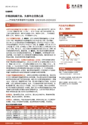 汽车和汽车零部件行业周报:价格战陆续开启,头部车企优势凸显