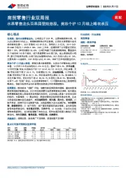 商贸零售行业双周报：水果零售龙头百果园登陆港股，美妆个护12月线上略有承压