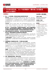 快递行业专题报告:12月价格依然坚挺,2023年疫情缓和下履约能力加速修复