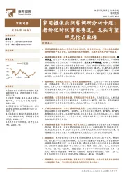 家用摄像头问卷调研分析专题：老龄化时代重要赛道，龙头有望率先抢占蓝海