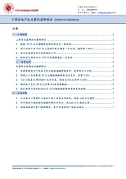 中国房地产企业资讯监测报告