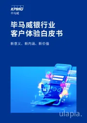 银行业客户体验白皮书：新意义、新内涵、新价值