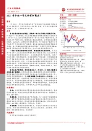 农林牧渔:2023年中央一号文件有何亮点?
