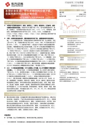 造纸轻工行业:地产后周期产业链数据每周速递-本周软体家具、塑料类原材料价格下跌,金属类原材料价格走势分化
