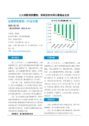 非银金融行业日报：三大指数弱势震荡，券商加快布局公募基金业务