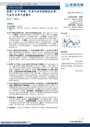 气体行业月报:晶圆厂扩产明确,各类气体价格触底反弹,气体行业景气度攀升