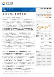 计算机行业深度分析：数字中国全景投资手册