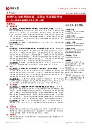电力设备新能源行业周报(第10周):欧洲汽车市场需求回暖,高纯石英砂紧缺持续