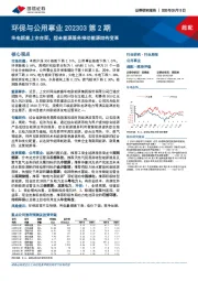 环保与公用事业202303第2期：华电新能上市在即，综合能源服务推动能源结构变革