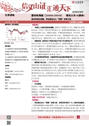 新材料周报:新材料板块调整,两会建议加大“限塑”政策力度
