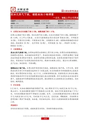 石化、储能上市公司周报：原油天然气下跌，储能板块小幅调整