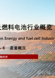 2022年中国氢能源及燃料电池行业概览