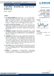 大炼化周报：原油价格大跌，光伏EVA价格挺势走高