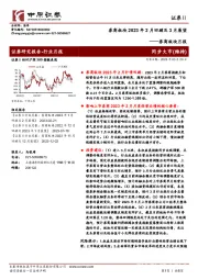 券商板块月报：券商板块2023年2月回顾及3月展望