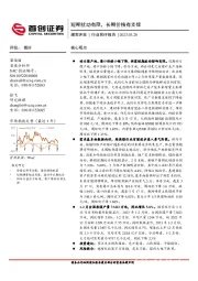 煤炭开采行业简评报告：短期扰动有限，长期价格有支撑