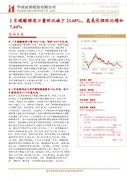 能源金属行业动态报告：2月碳酸锂进口量环比减少21.68%，氢氧化锂环比增加7.44%