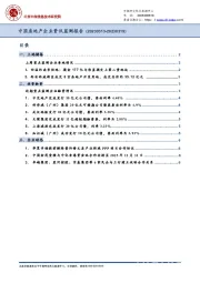 中国房地产企业资讯监测报告