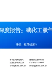 磷化工行业深度报告:磷化工景气度有望维持