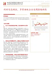 电子行业动态报告：利好信息频出，多家面板企业迎周涨幅新高