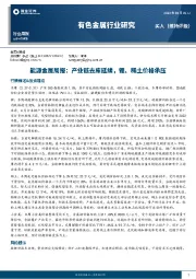 能源金属周报：产业链去库延续，锂、稀土价格承压