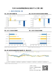 汽车行业混动赛道周动态（2023年4月第2期）