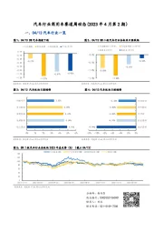 汽车行业商用车赛道周动态（2023年4月第2期）