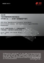 2022年中国专精特新系列研究报告： 半导体行业 ——自强不息铸就国产替代（摘要版）