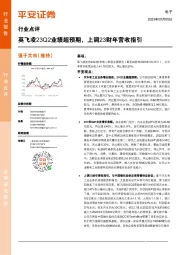 电子行业点评：英飞凌23Q2业绩超预期，上调23财年营收指引