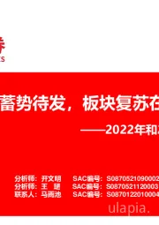 汽车行业2022年和23Q1业绩总结：需求蓄势待发，板块复苏在即