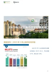 房地产行业2023年5月上海市住宅价格发布：今天，你房价评估了没？