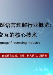 2023年中国自然语言理解行业概览：人与机器语言交互的核心技术