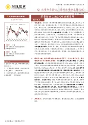 零售行业22&23Q1业绩总结：Q1业绩初步验证，看好业绩修复持续性