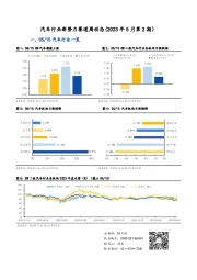 汽车行业新势力赛道周动态（2023年5月第2期）
