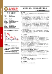 第三监管周期输配电价点评：输配电价核定，工商业储能等有望受益