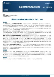 氢能&燃料电池行业研究：从海外公司年报看氢能行业系列（四）：Nel