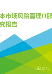 中国资本市场风险管理IT服务市场研究报告