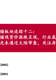 存储板块追踪十二：存储现货价涨跌互现，行业底部利好频出 美光未通过大陆审查，关注存储本土化进度