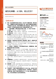 氢能行业专题研究：碱性电解槽：从1到N，谁主沉浮？