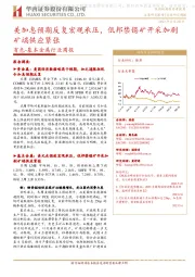 有色-基本金属行业周报:美加息预期反复宏观承压,佤邦禁锡矿开采加剧矿端供应紧张